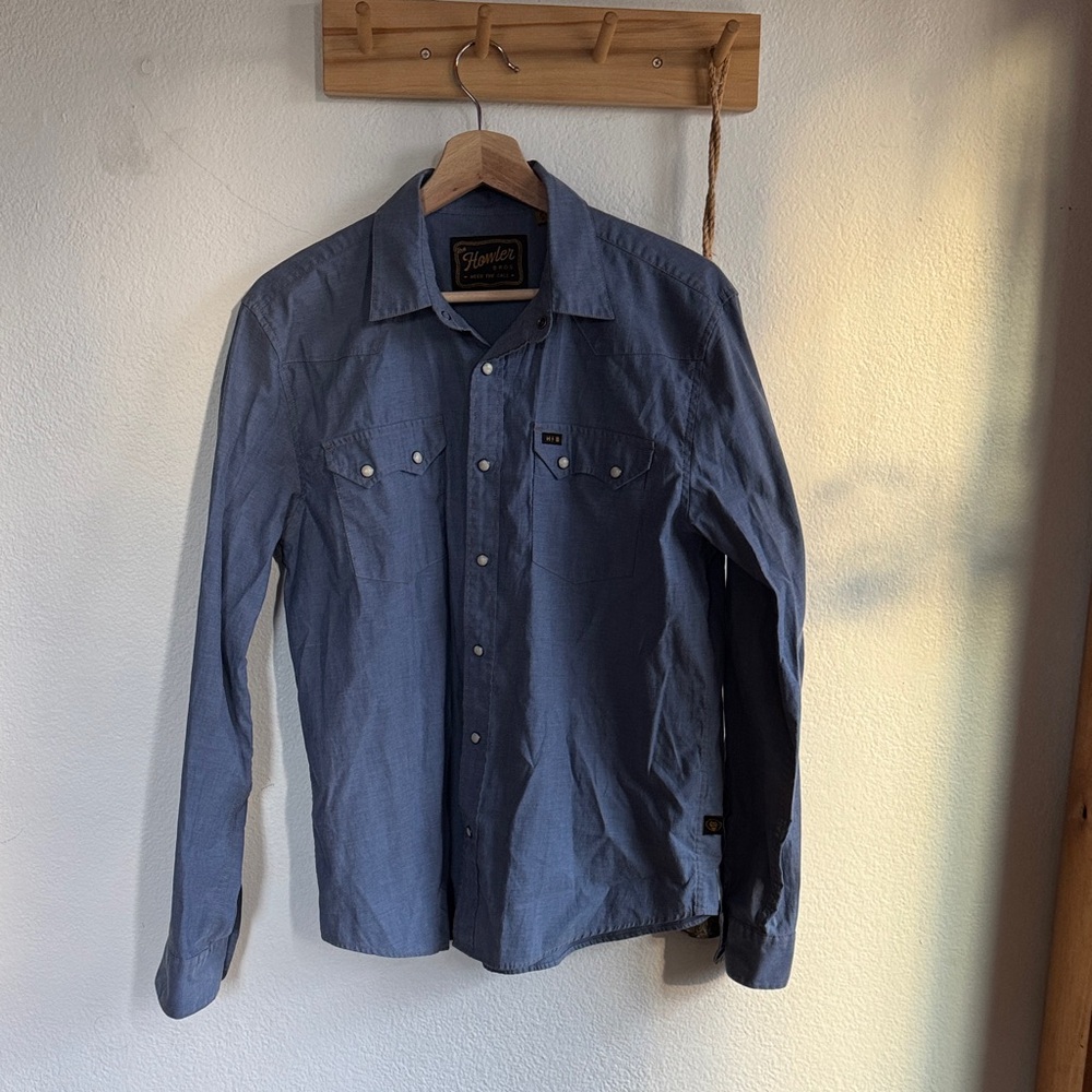 Howler Bros Crosscut Pearl Snap Shirt